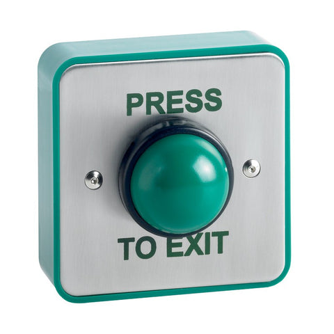 GREEN DOME PUSH BUTTON
